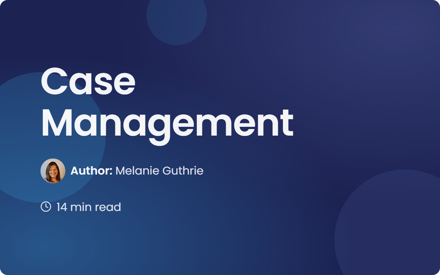Case Management