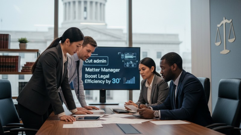 Cut admin Matter Manager: Boost Legal Efficiency by 30%