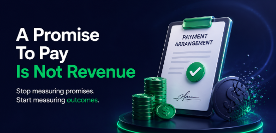 'Promise To Pay', 'Increase Revenue' — Broken payment arrangements draining your actual recovery potential